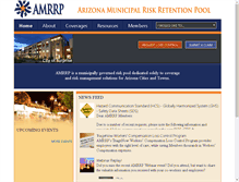 Tablet Screenshot of amrrp.org